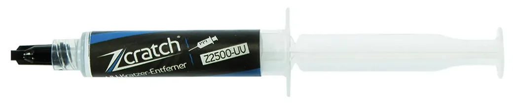Zcratch UV adhesive with black label – original product photograph